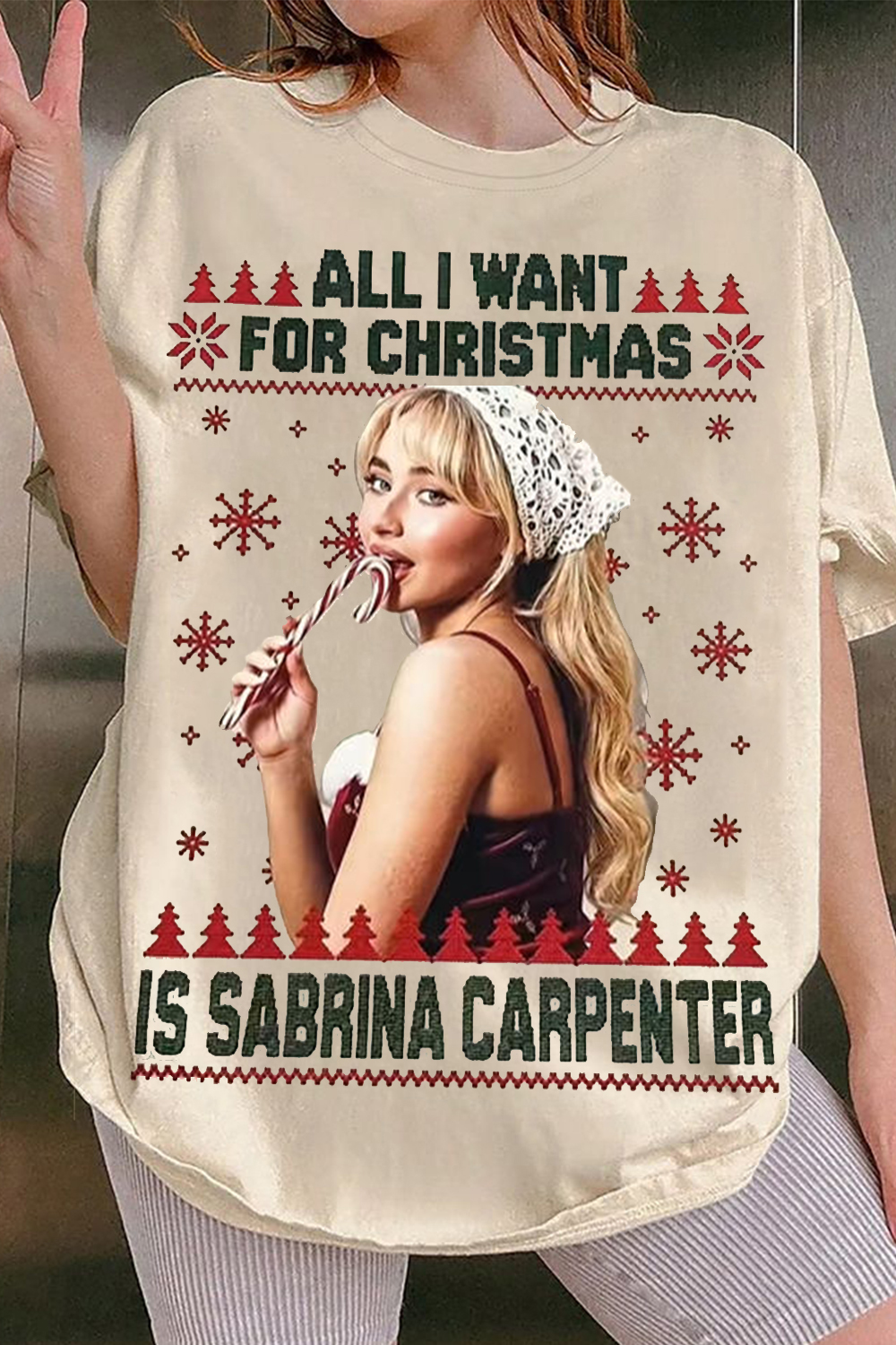Sabrina Carpenter Christmas T-Shirt