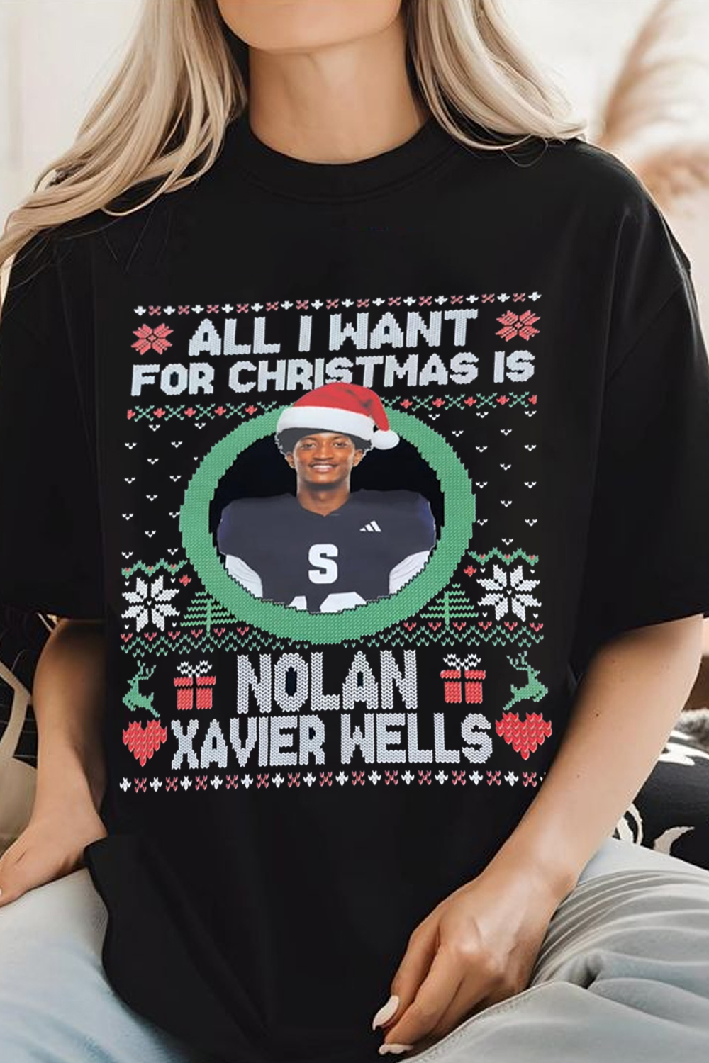 Nolan Xavier Wells Christmas Tee