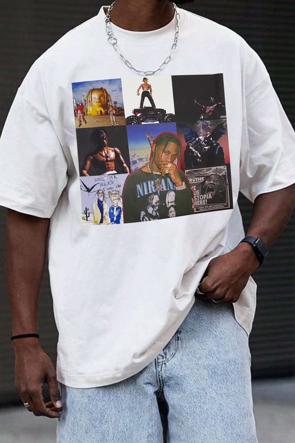 Travis Scott Rap Graphic T-Shirt