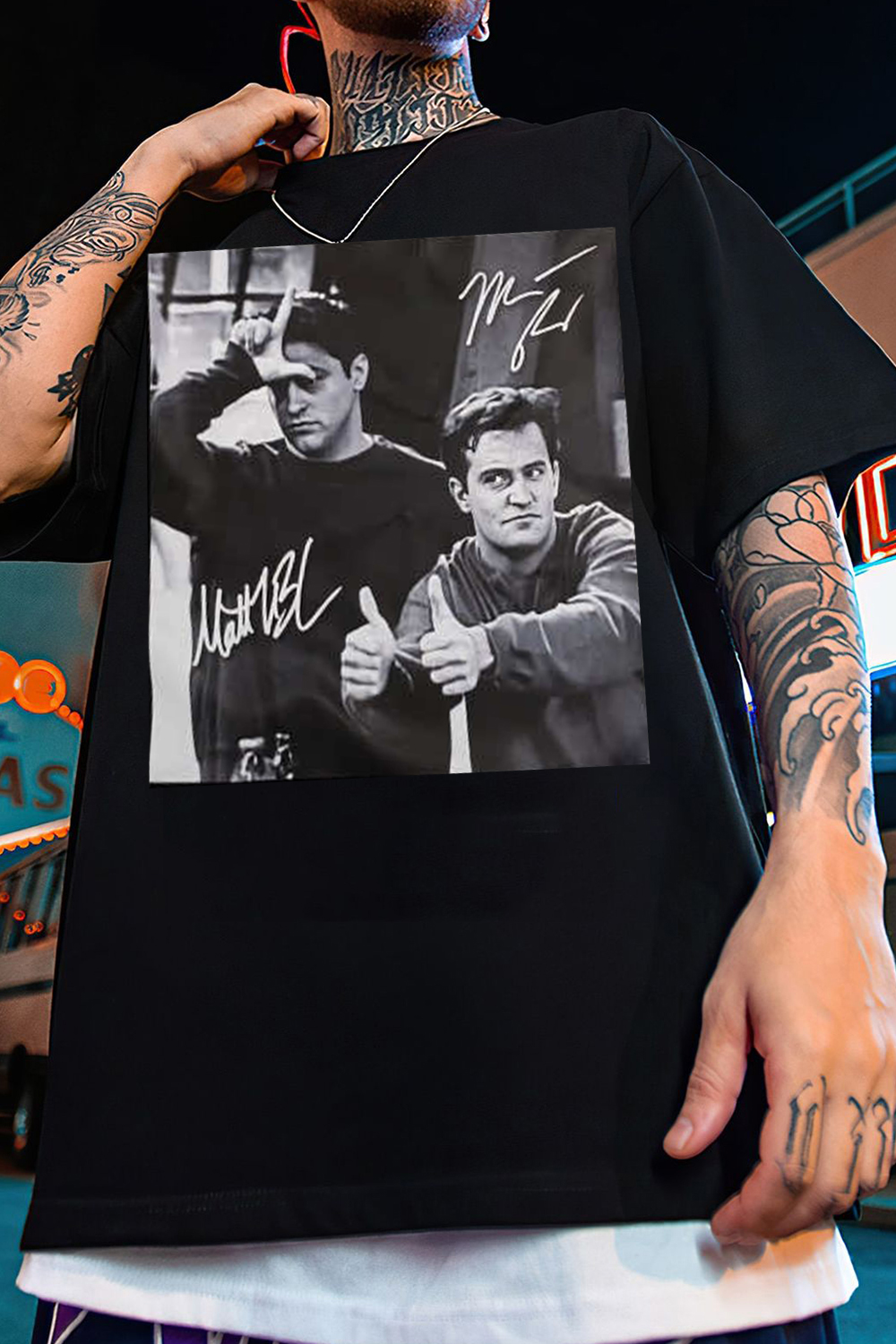 Joey And Chandler Graphic T-Shirt