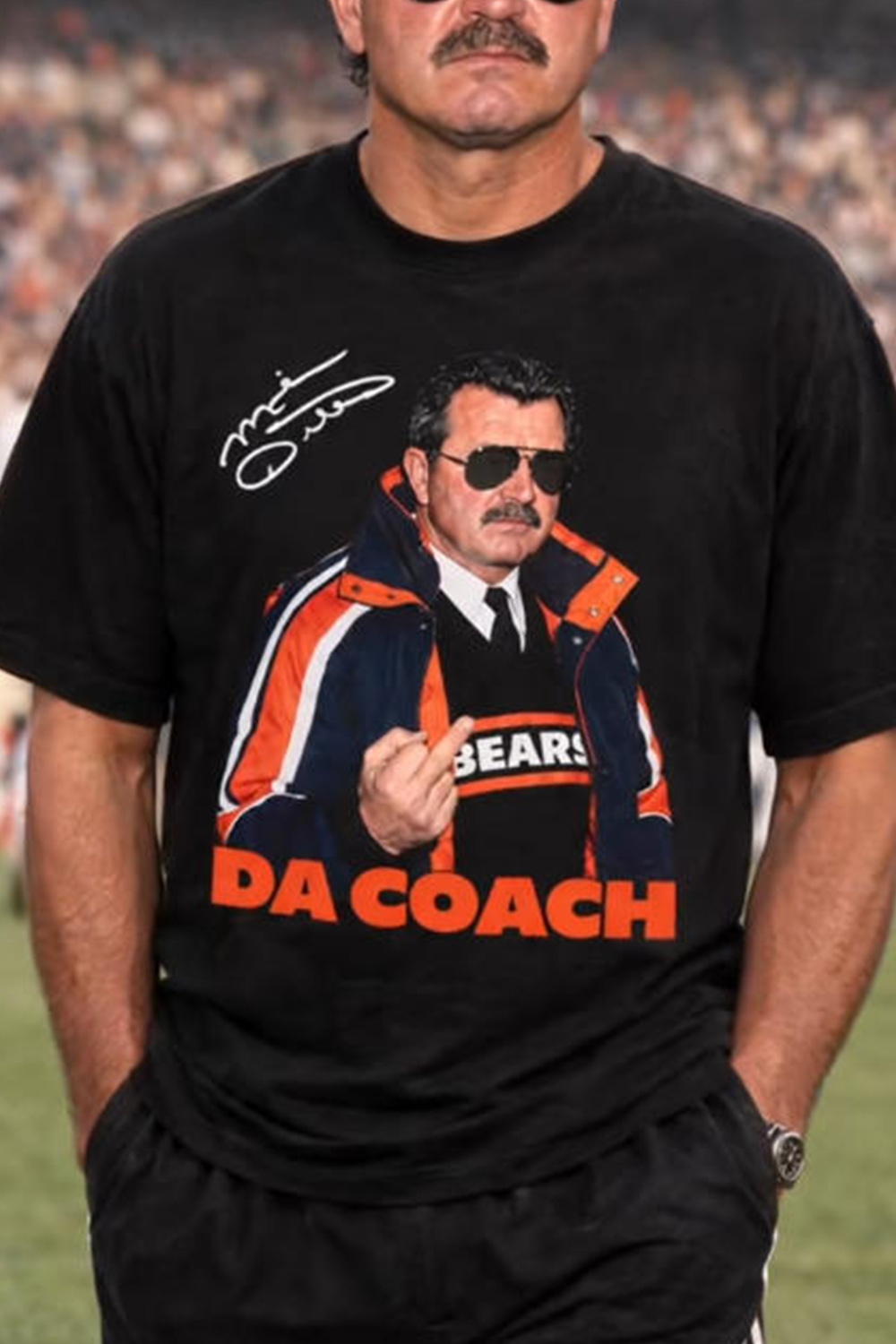 Mike Ditka Da Coach Graphic Tee