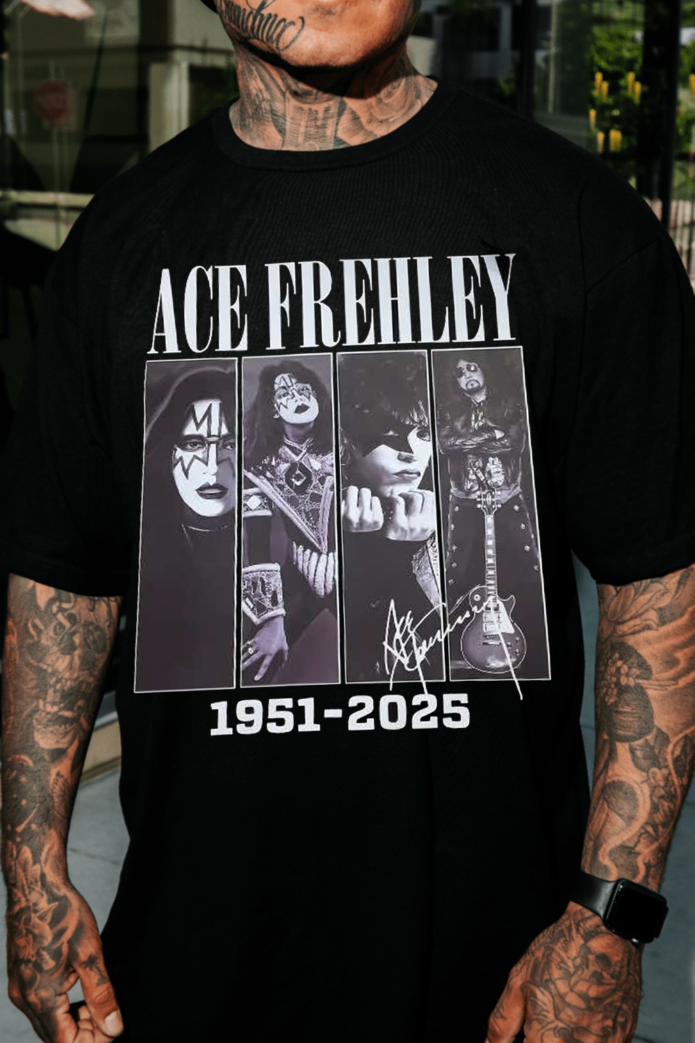 🎸🎶 Ace Frehley Tee