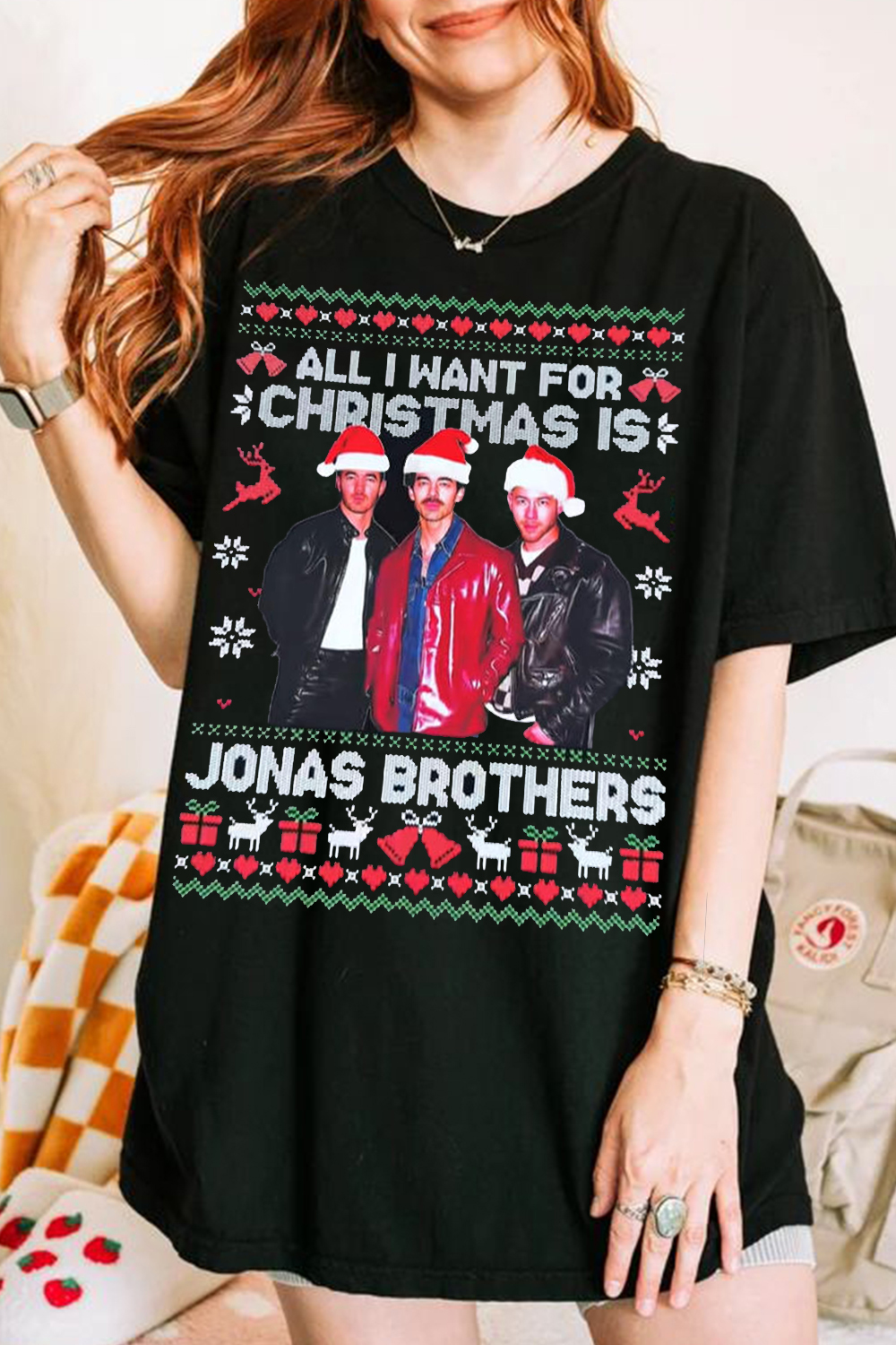 Jonas Brother 🎁💖 Christmas Tee