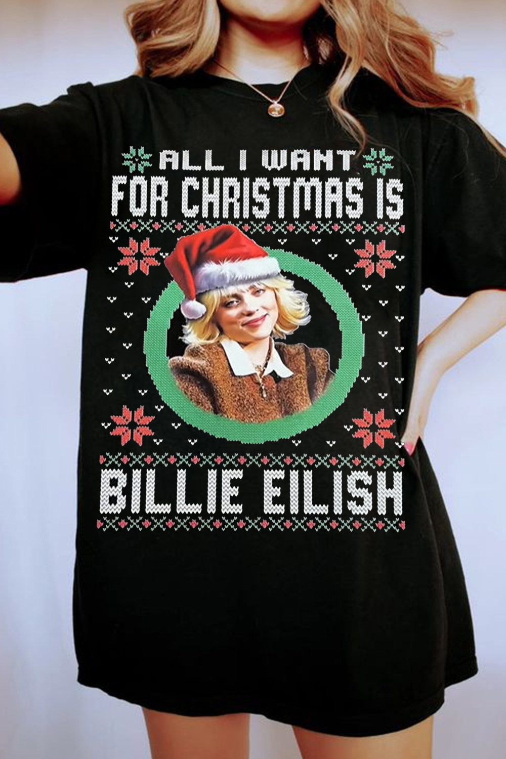 Billie Eilish 🎄😍 Tee