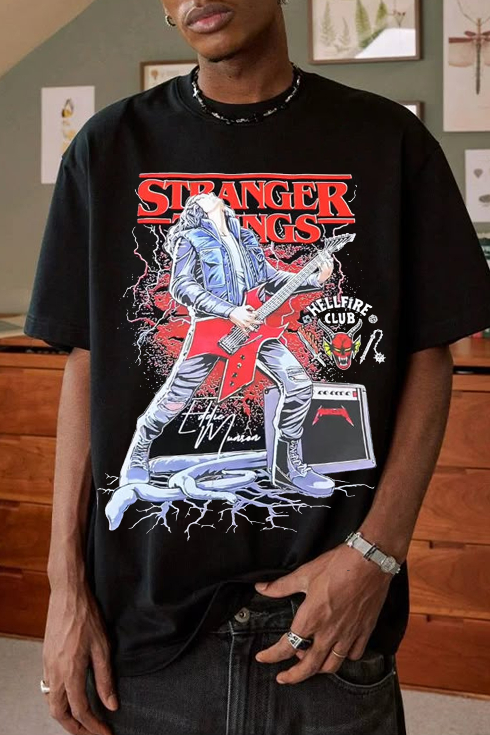 Embroidered Hellfire Club Shirt