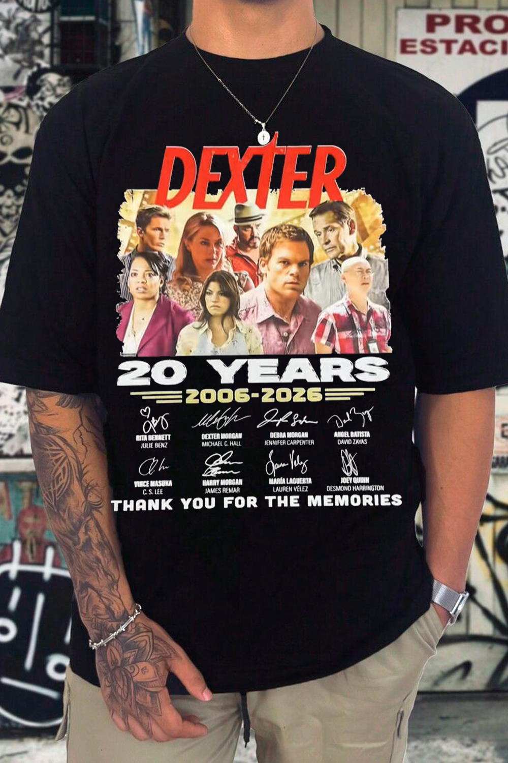 Happy 20 Years Dexter 🔥 Tee
