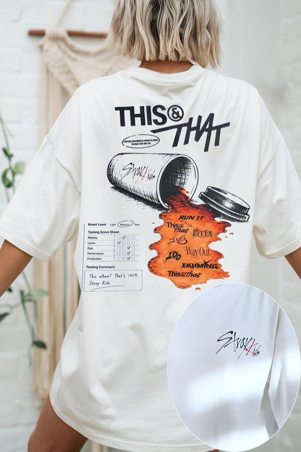 Stray Kids Album Tracklist Tee