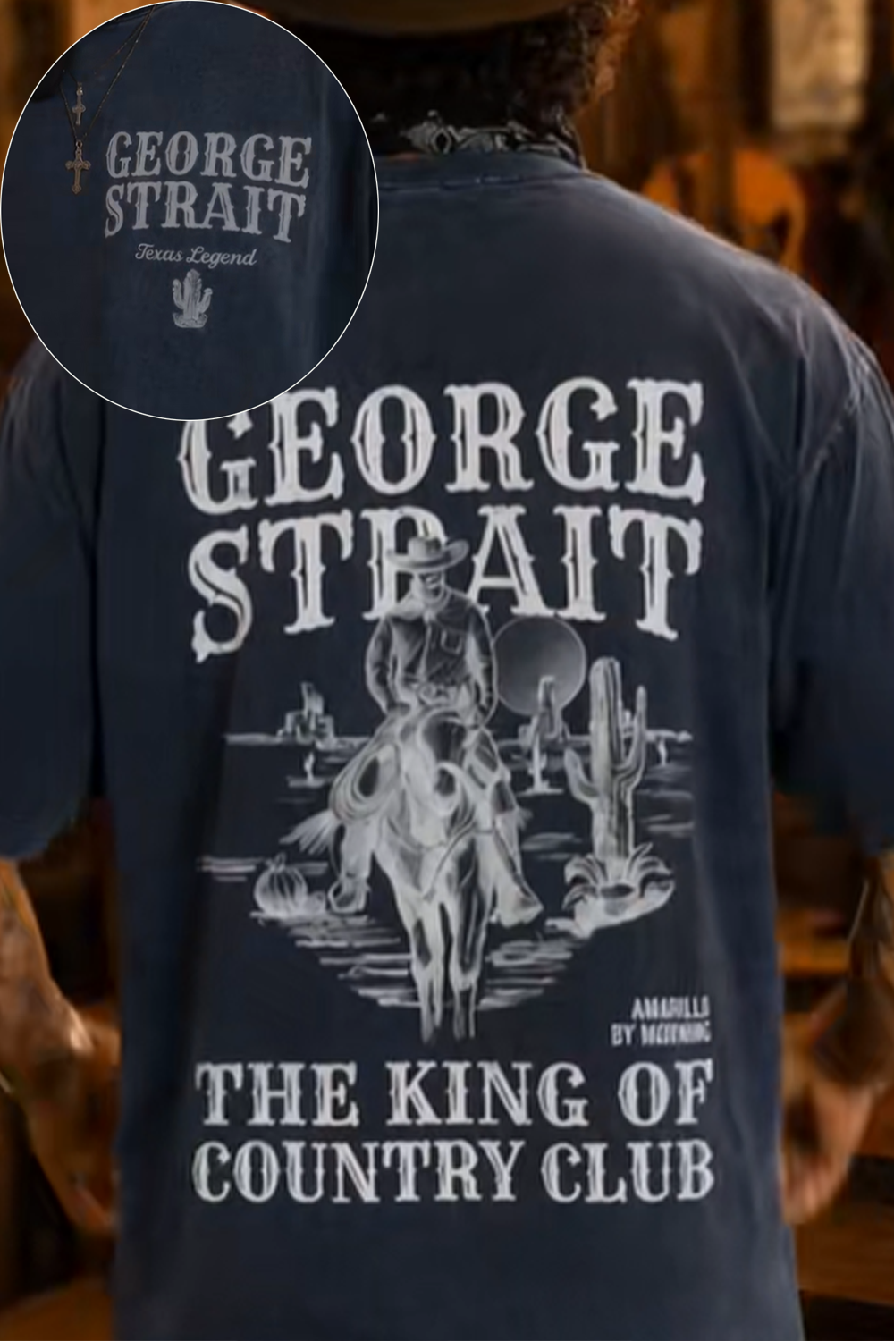 King of Country Club Cowboy T-Shirt