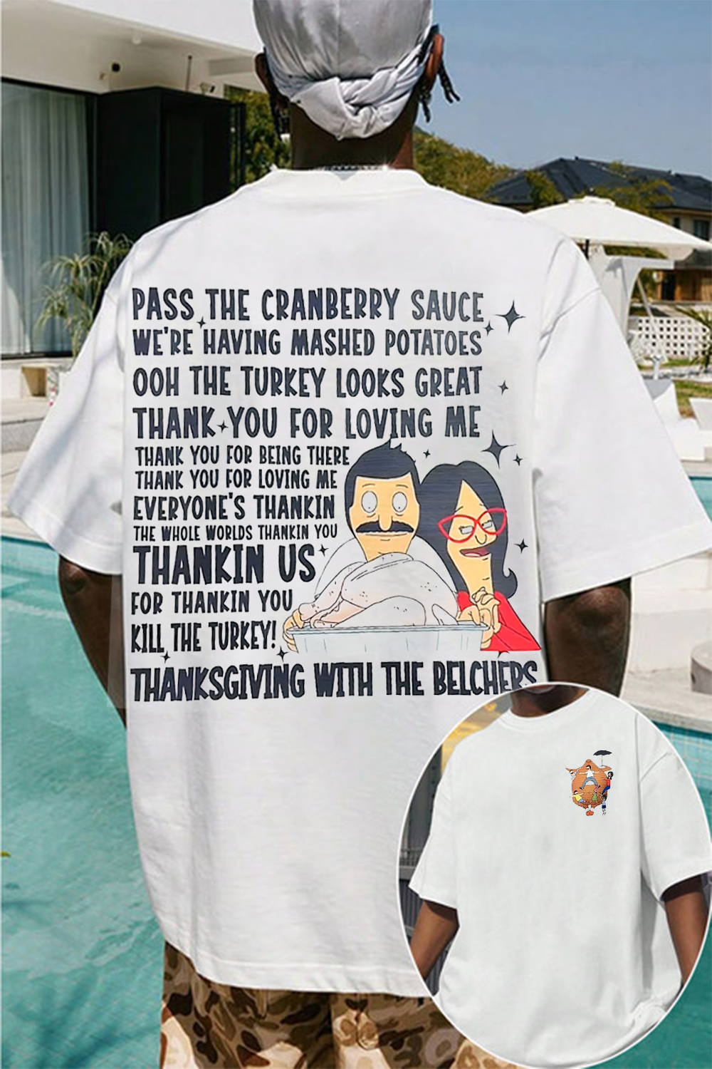 Thanksgiving With The Belchers Graphic T‑Shirt