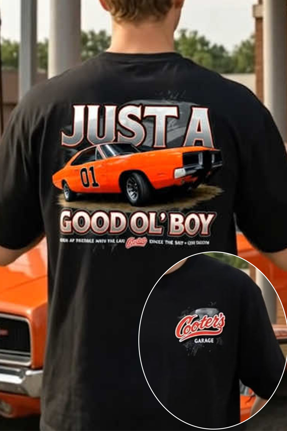 Just A Good Ole Boy 🚗 General Lee Car Shirt