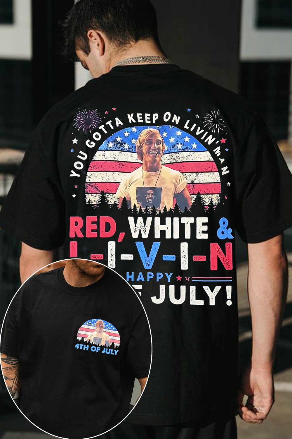 4th of July Dazed And Confused Tee