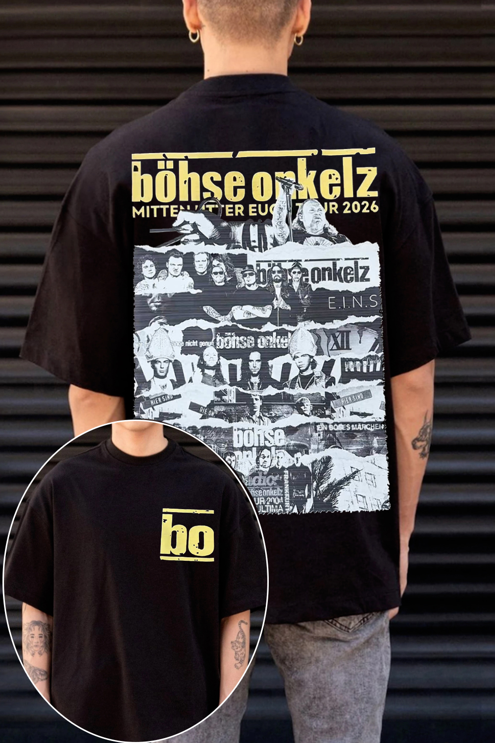 Boehseonkelz 2-Sided Print T-Shirt