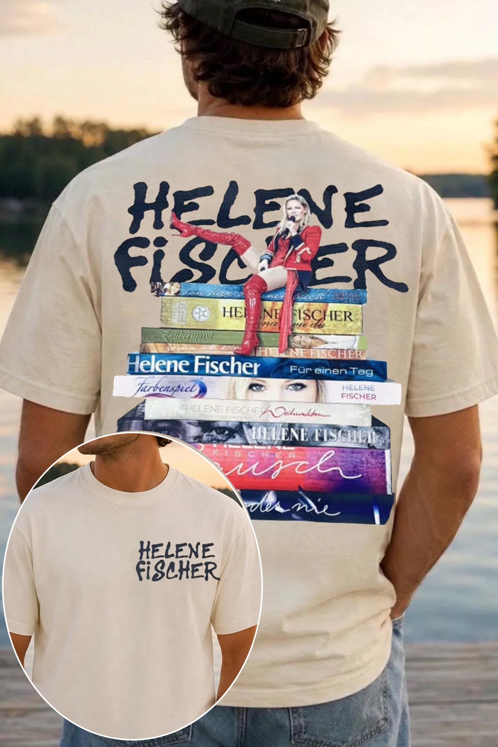 Helene Fischer 2-Sided Print Tee