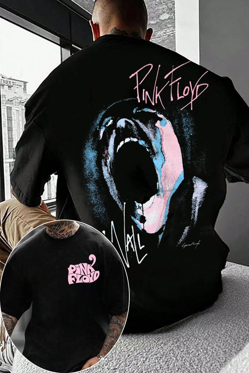 Pink Floyd Album Short-Sleeved T-Shirt