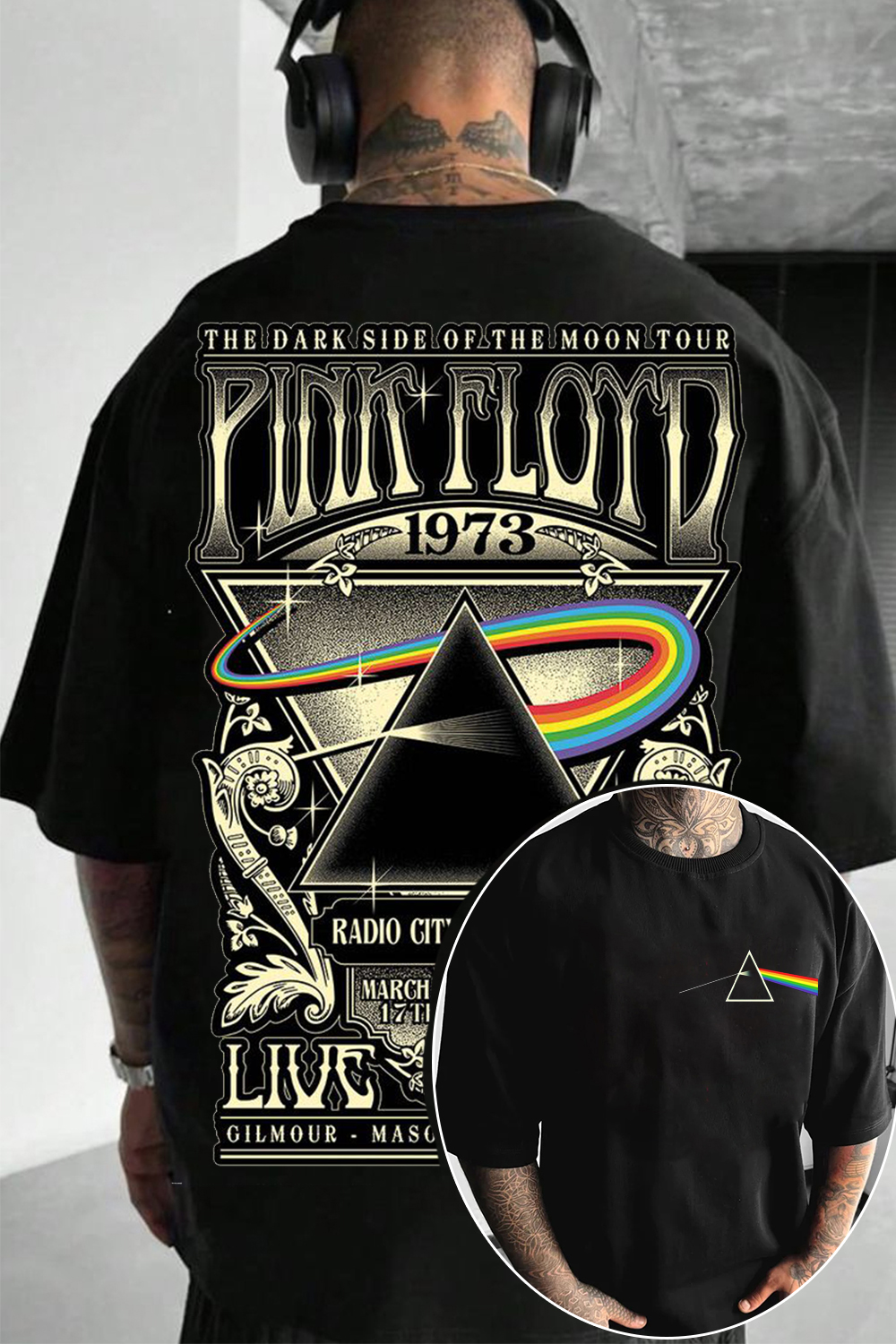 Pink Floyd 2025 Album Short-Sleeved T-Shirt