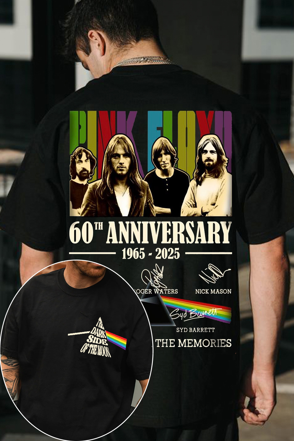 Pink Floyd 2025 Tour Short Sleeve T-Shirt