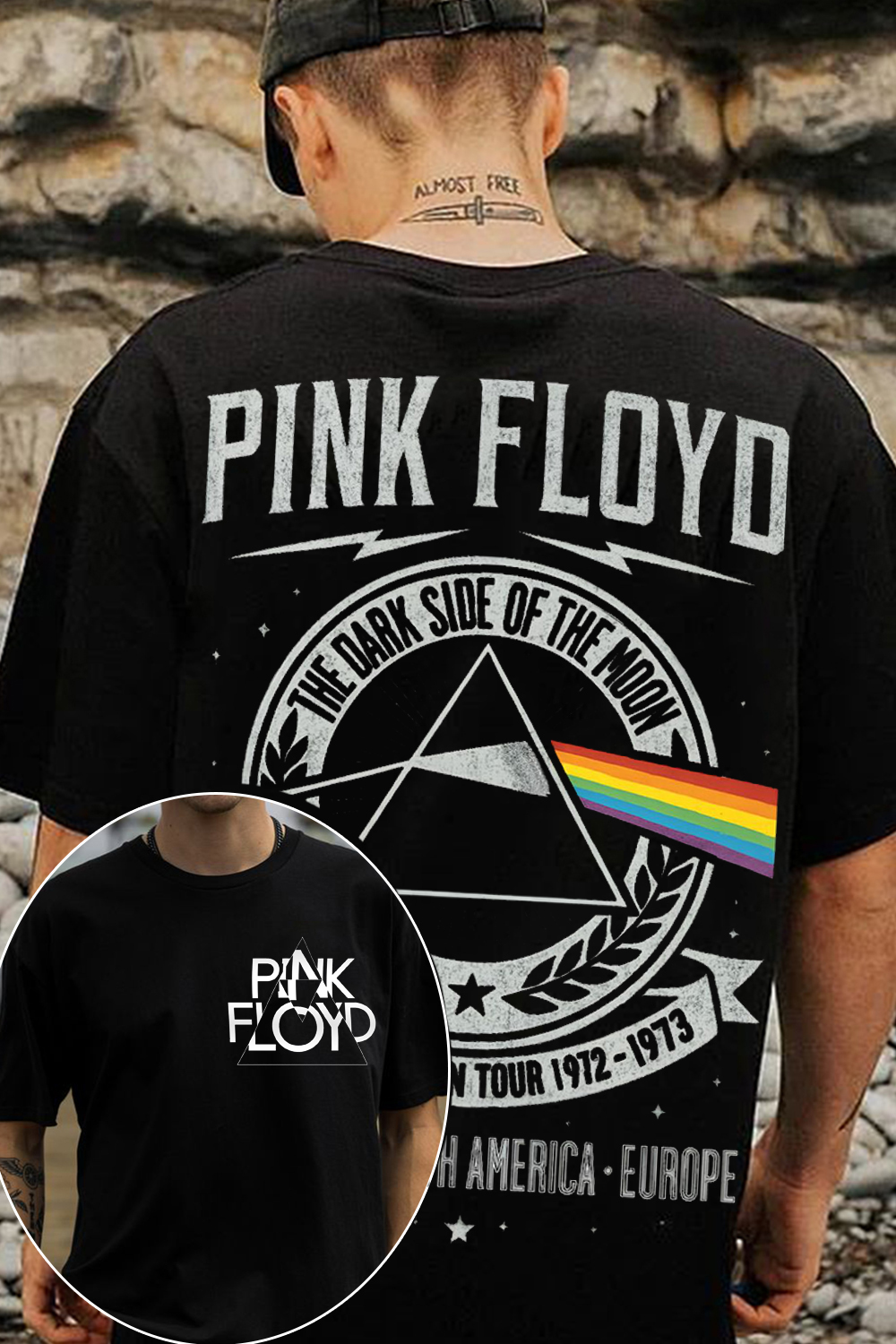 Pink Floyd Tour Short Sleeve T-Shirt
