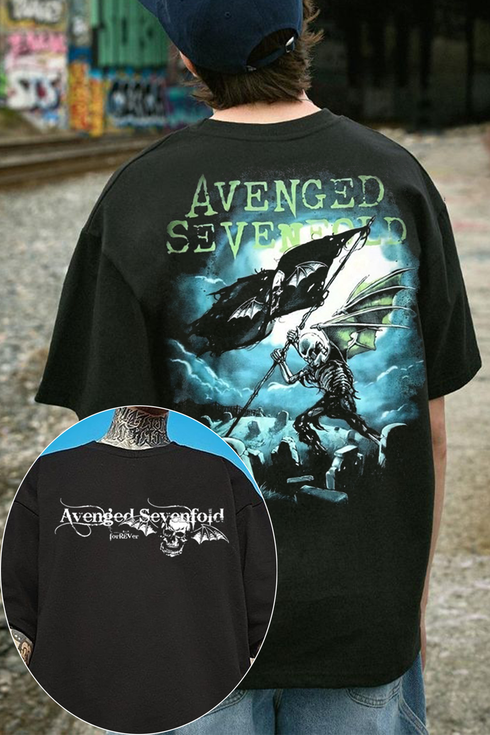 Avenged Sevenfold Shirt A7X Rock Band T-Shirt