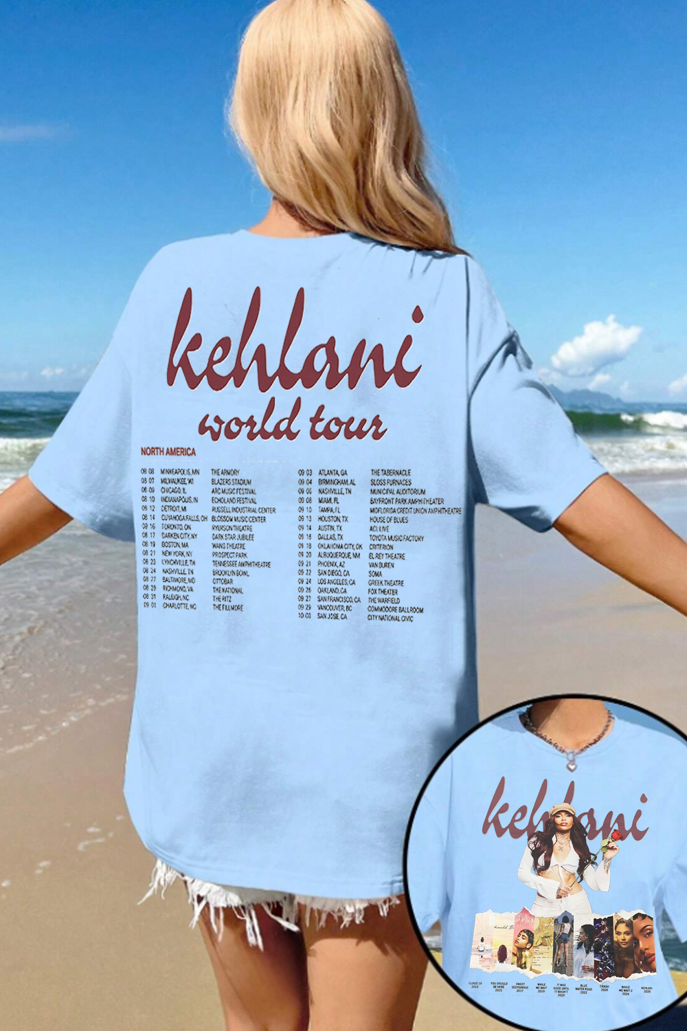 Kehlani World Tour Shirt