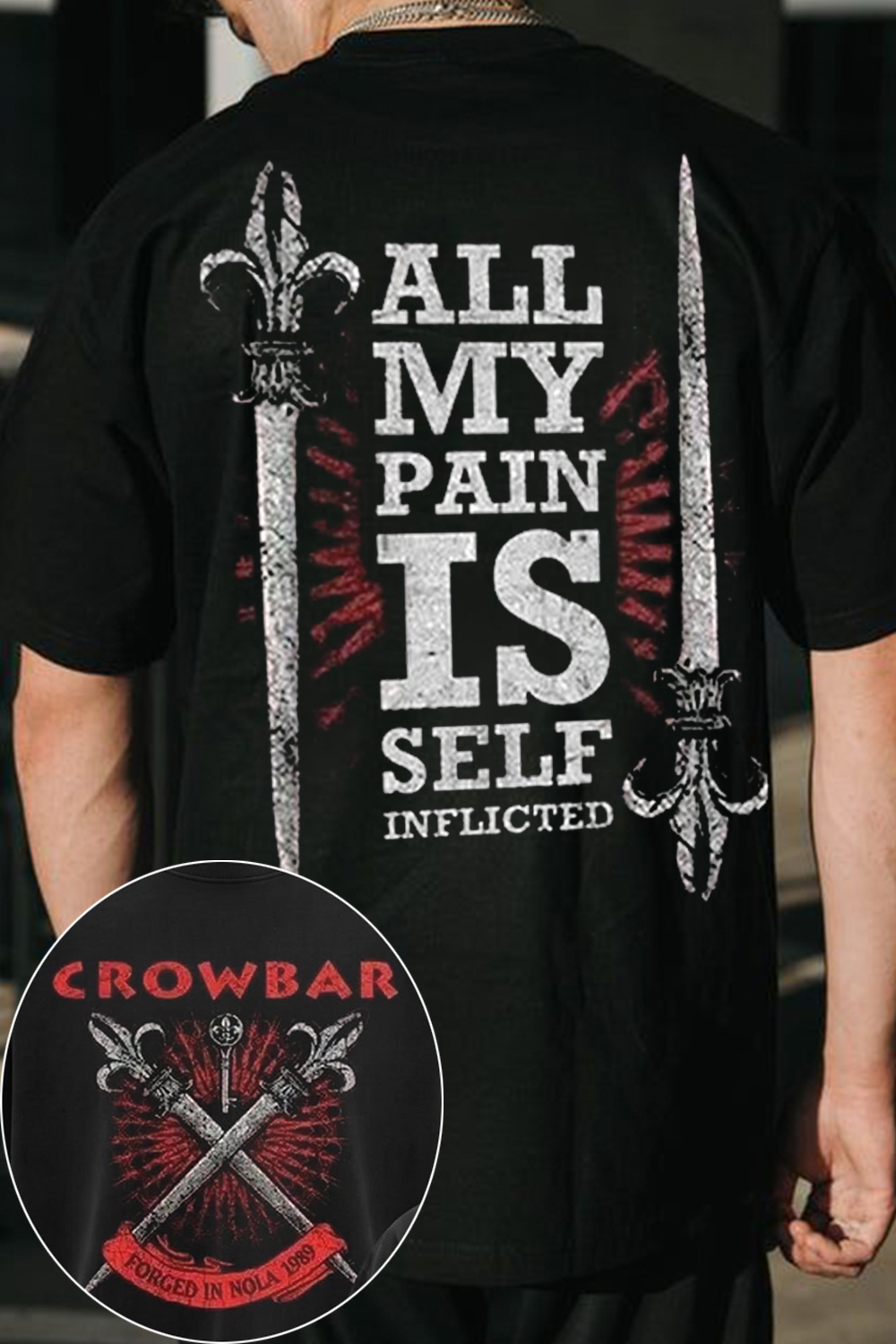 Crowbar Rock Band Shirt