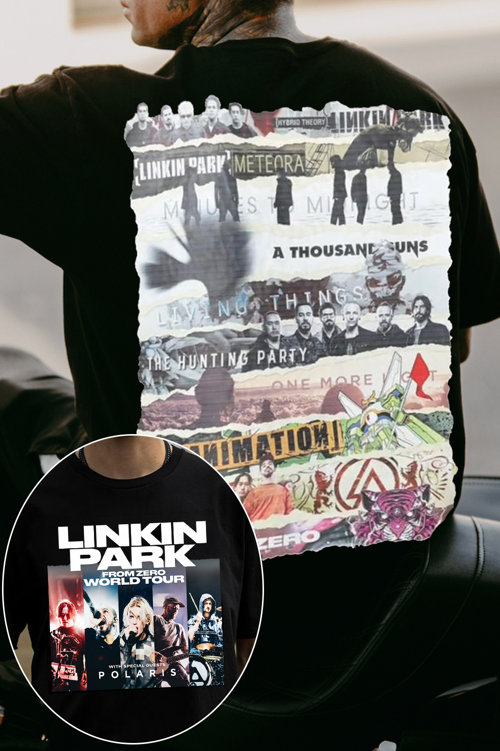 Linkinpark 2-Sided Print T-Shirt