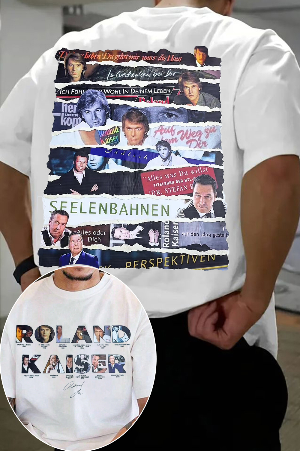 Roland Kaiser 2-Sided Print Shirt