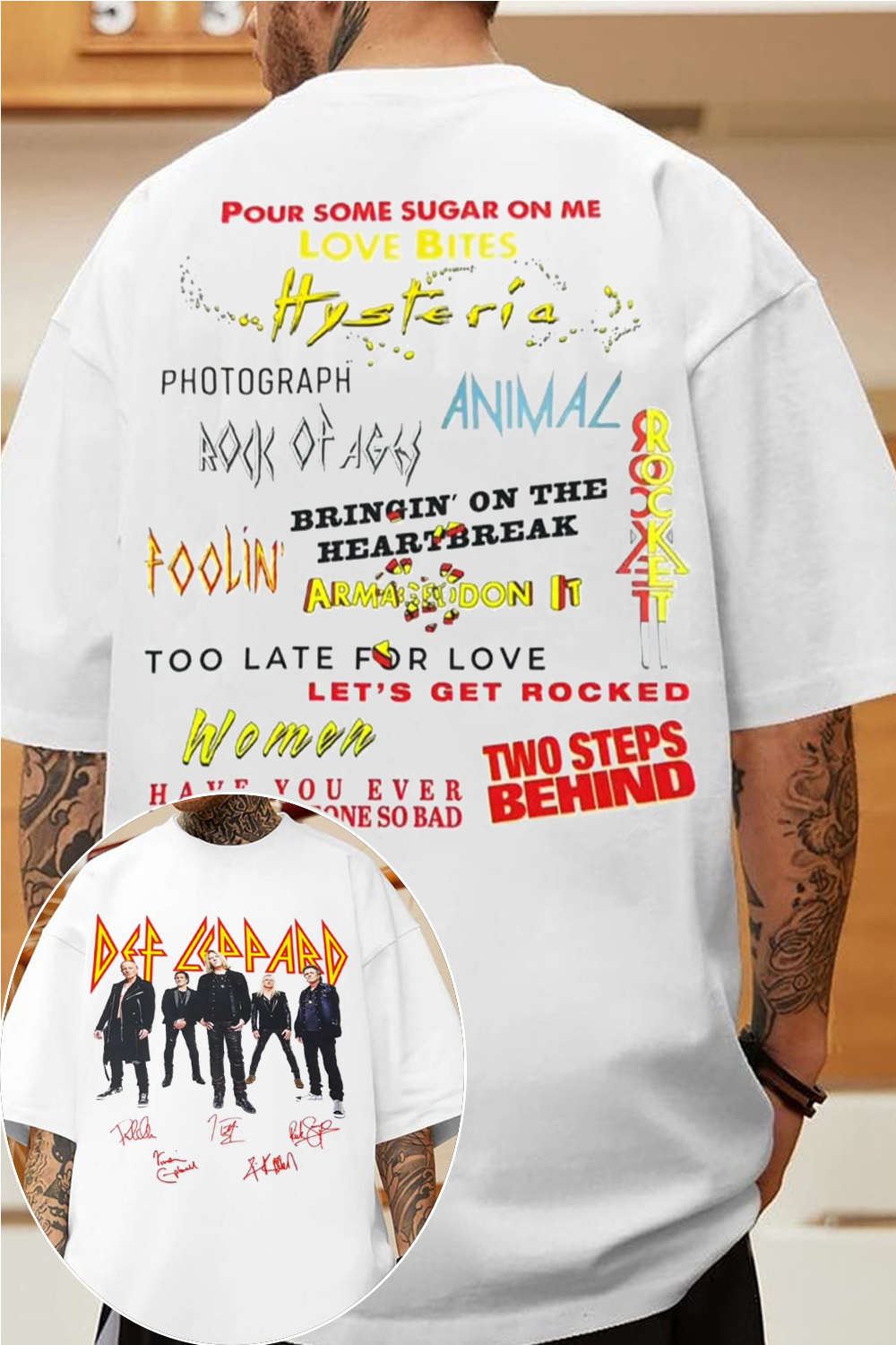 Defleppard 2-Sided Shirt