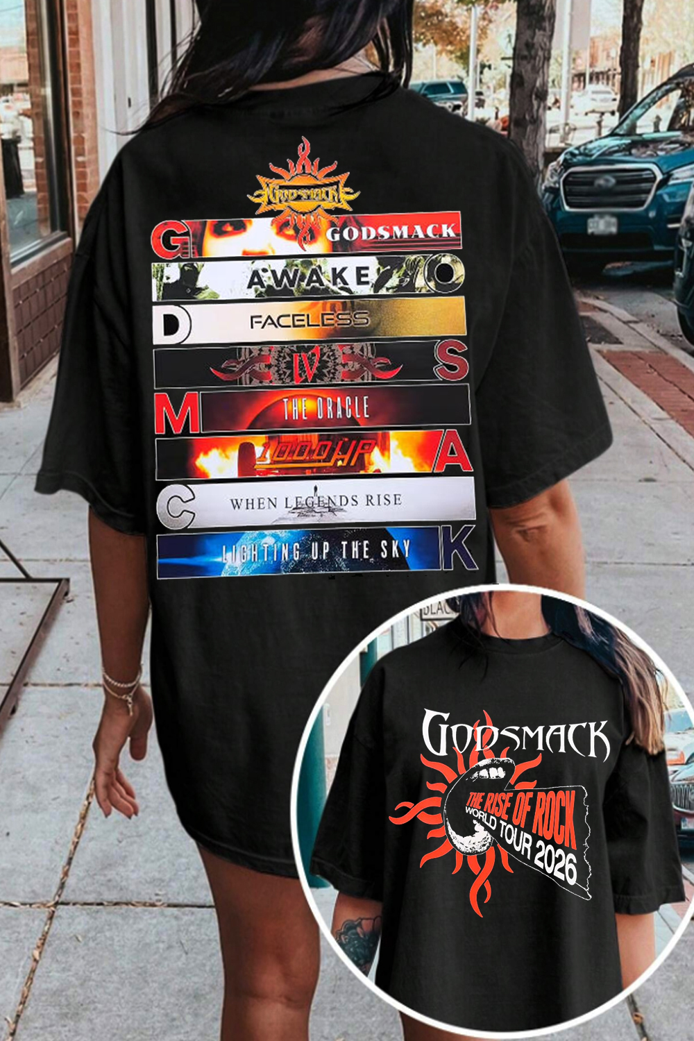 Godsmack World Tour 2026 T-Shirt