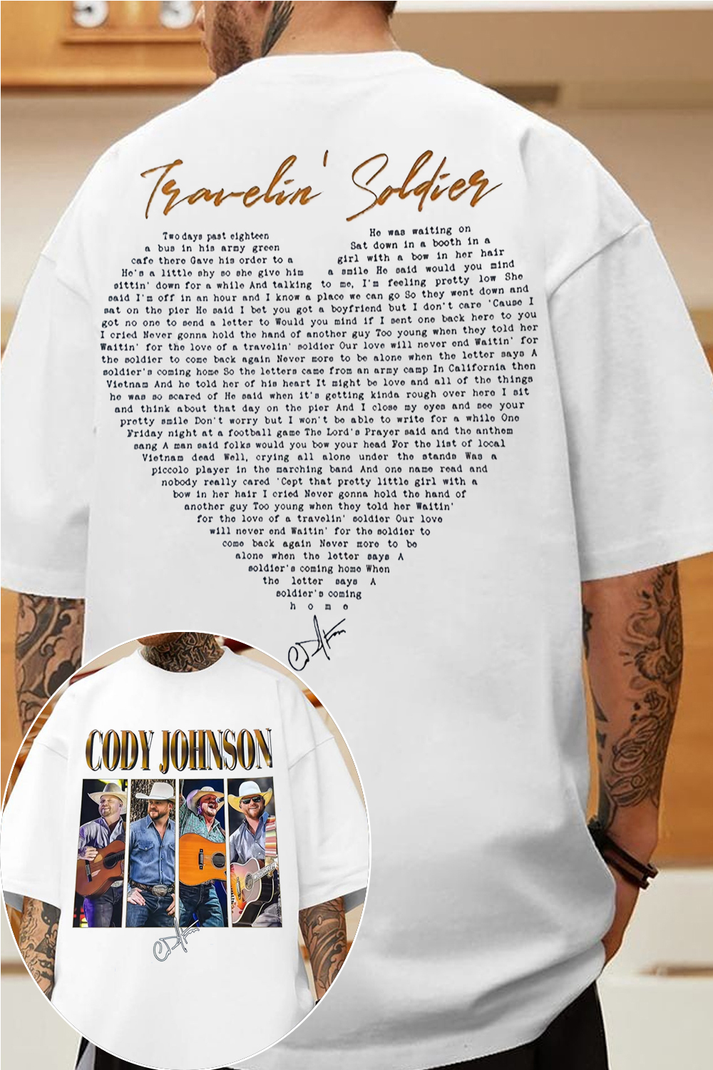 🎶🔥 Cody Johnson Shirt