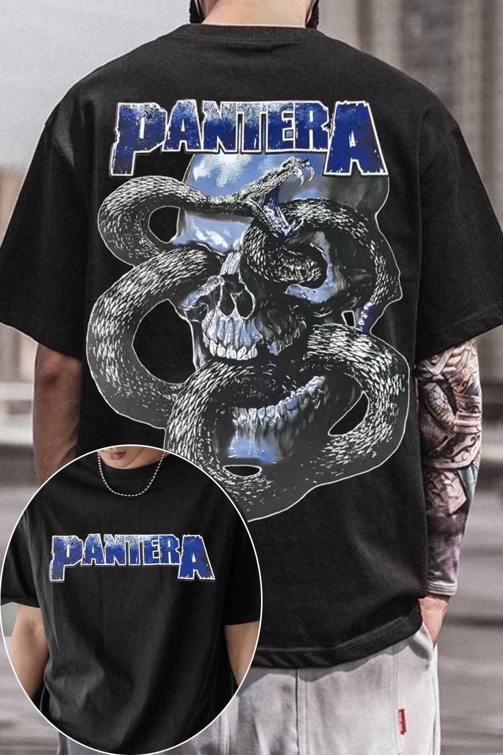 Pantera Rock Band Shirt🔥