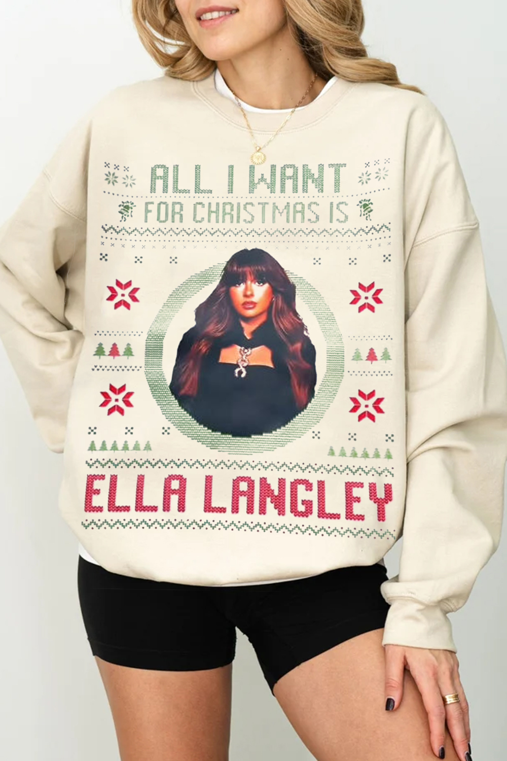Ella Langley All I Want For Christmas Sweatshirt