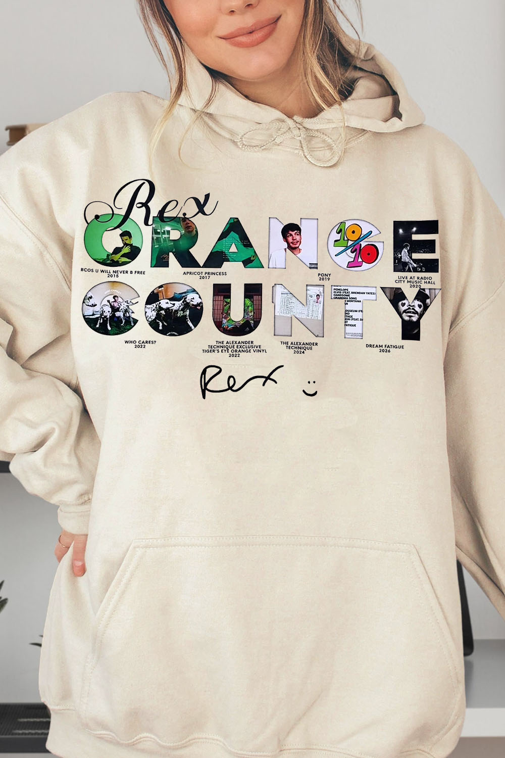 Rex Orange County Album Hoodie