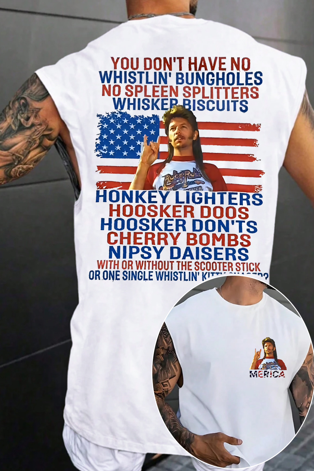 Joe Dirt 2-Sided Men's vest