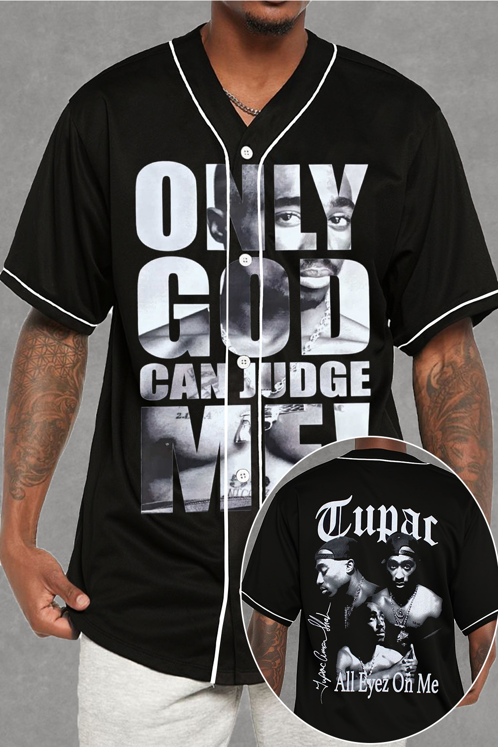 TUPAC Baseball Jersey