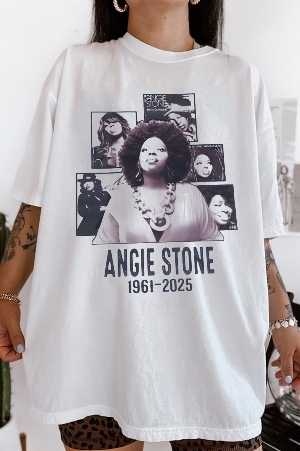 RIP Angie Stone T-SHIRT