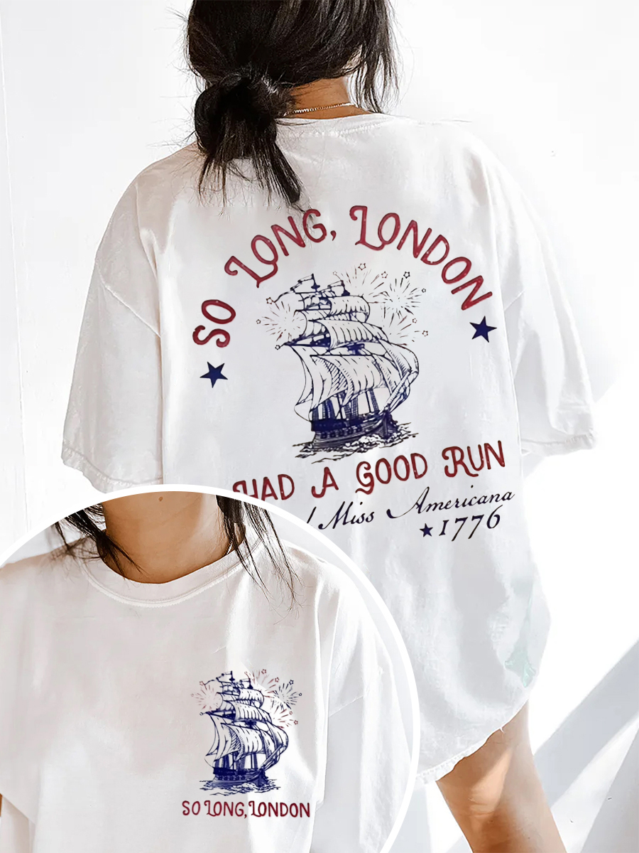This "So Long London" shirt