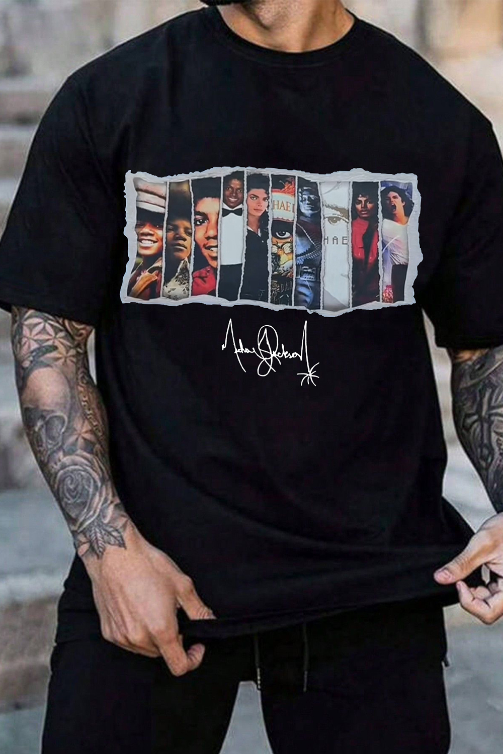 King Michael Jackson R.I.P Graphic Tee For Men