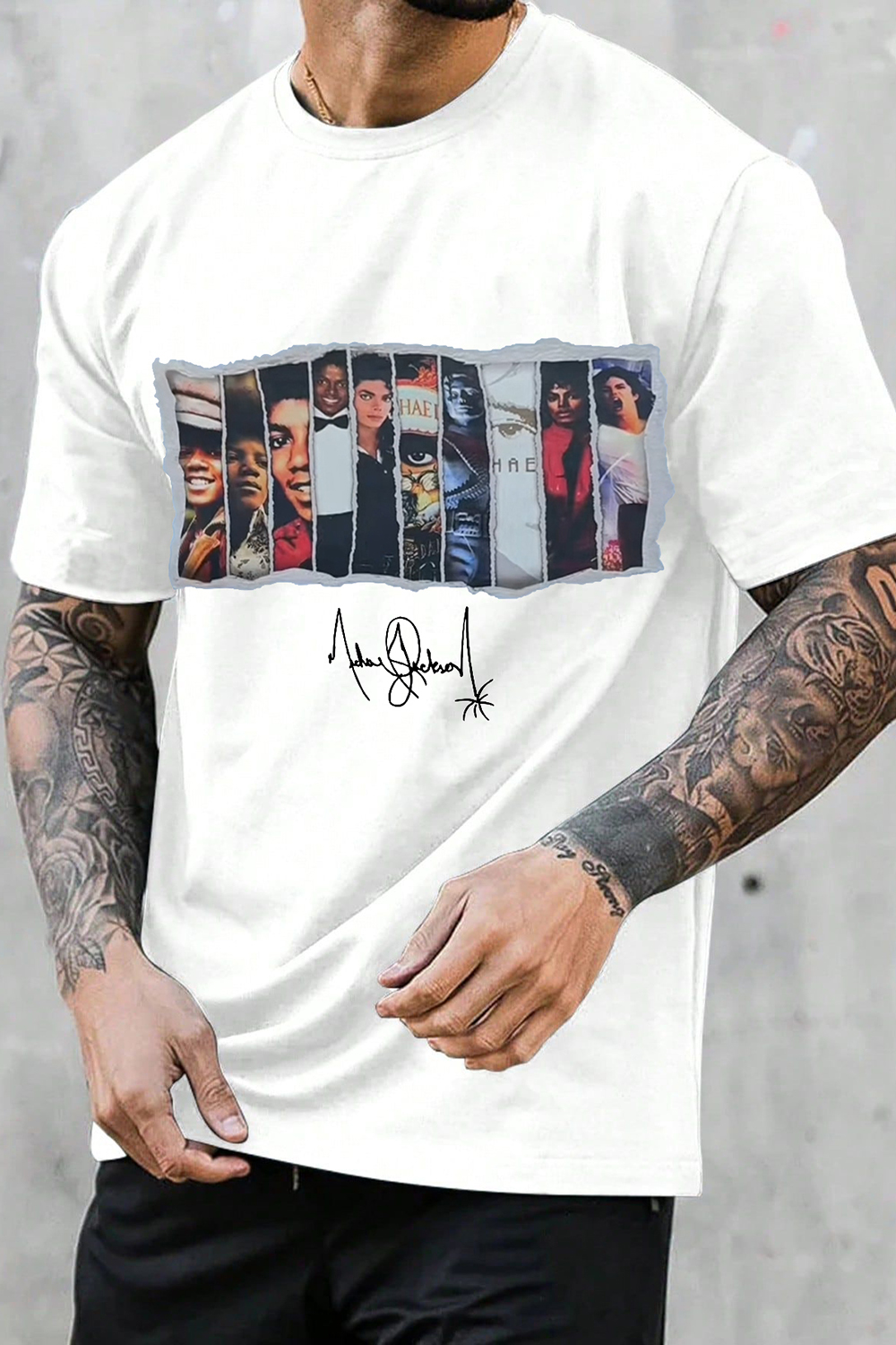 King Michael Jackson R.I.P Graphic Tee For Men