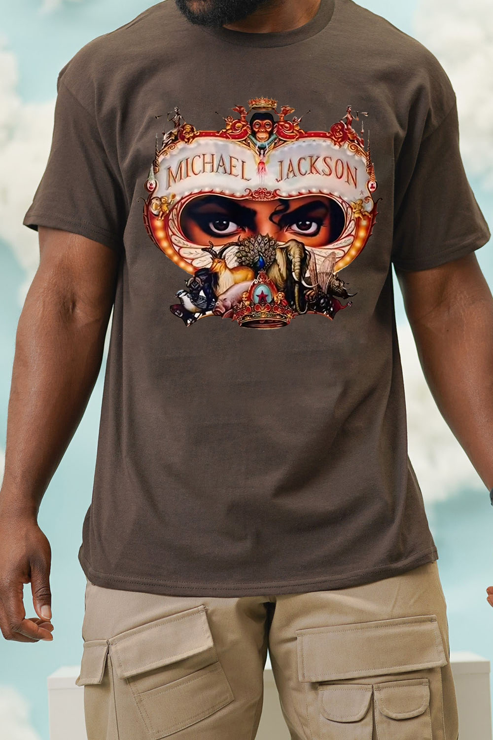 Michael Jackson Dangerous Graphic Tee For Men