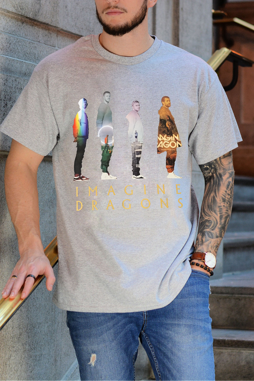 Imagine Dragons LOOM Tour Tee For Men