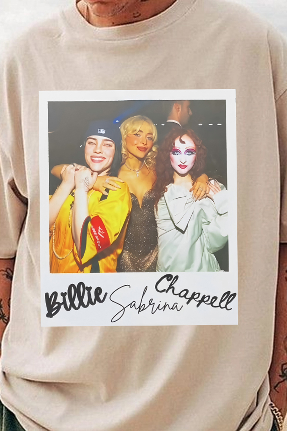 Billie Sabrina Chappell Graphic Tee For Men
