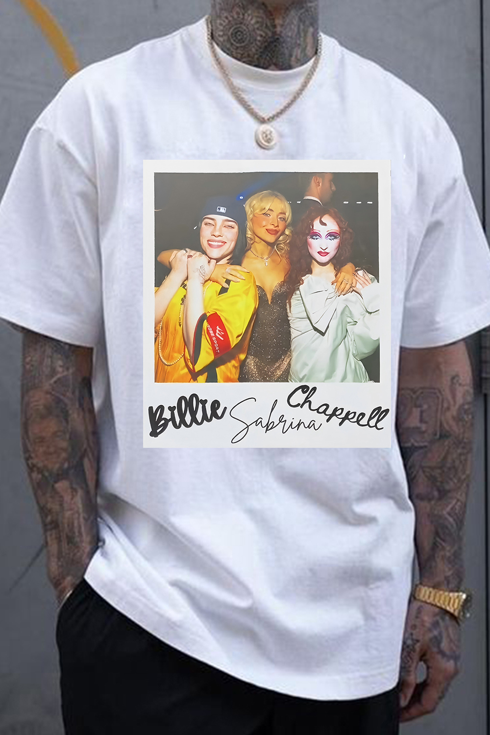 Billie Sabrina Chappell Graphic Tee For Men