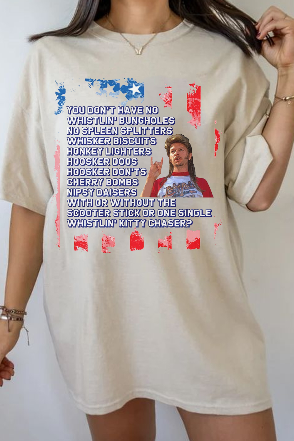 4th Of July Joe Dirt, Funny America  Tee For  Women
