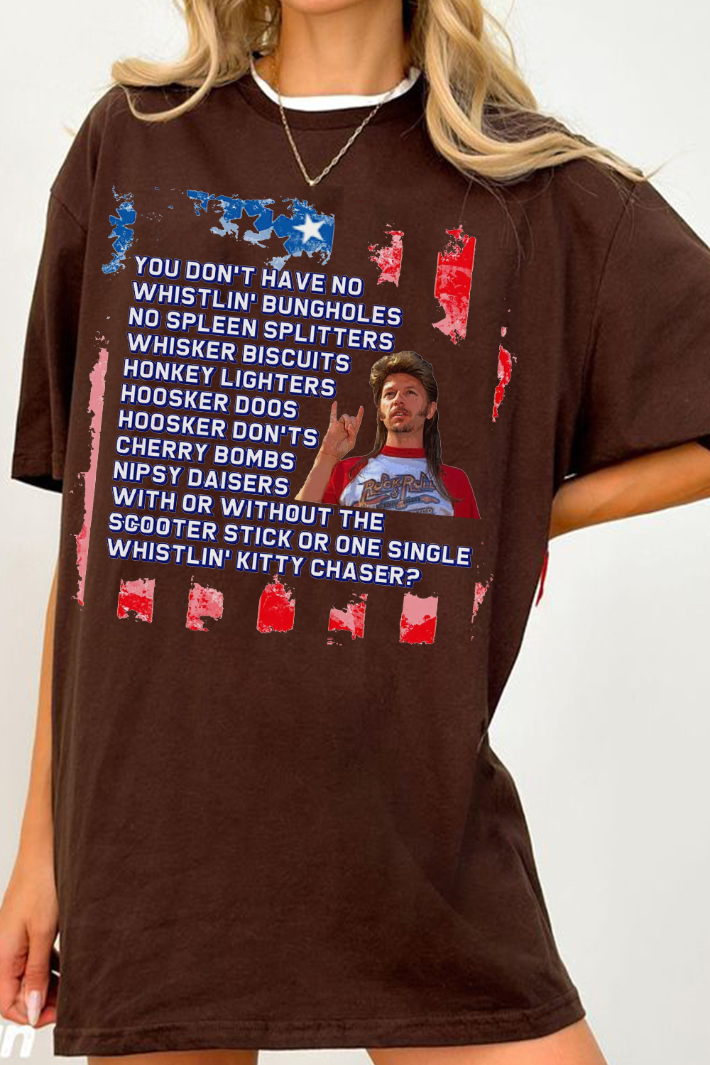 4th Of July Joe Dirt, Funny America  Tee For  Women