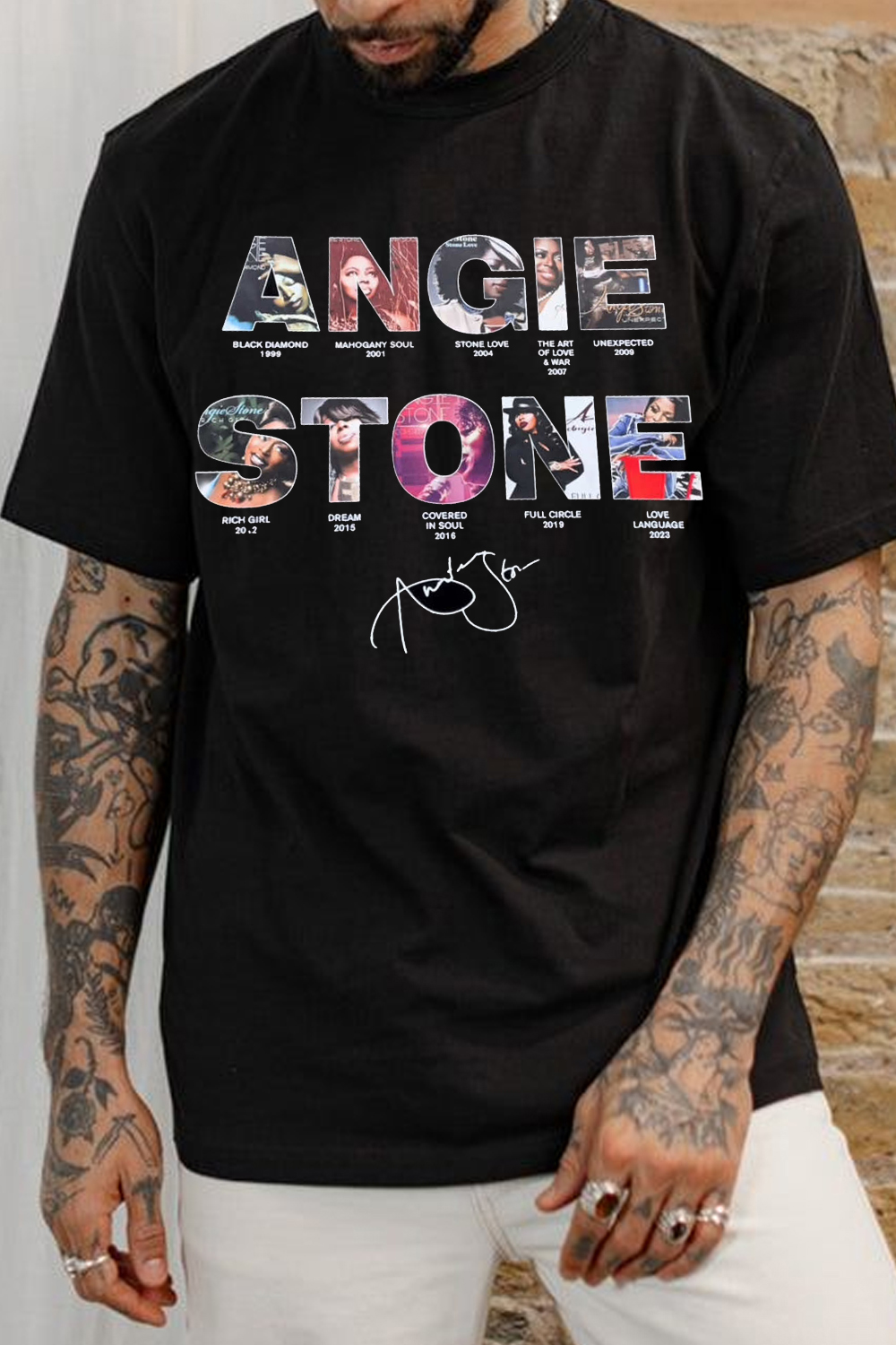 angiestone men T-SHIRT