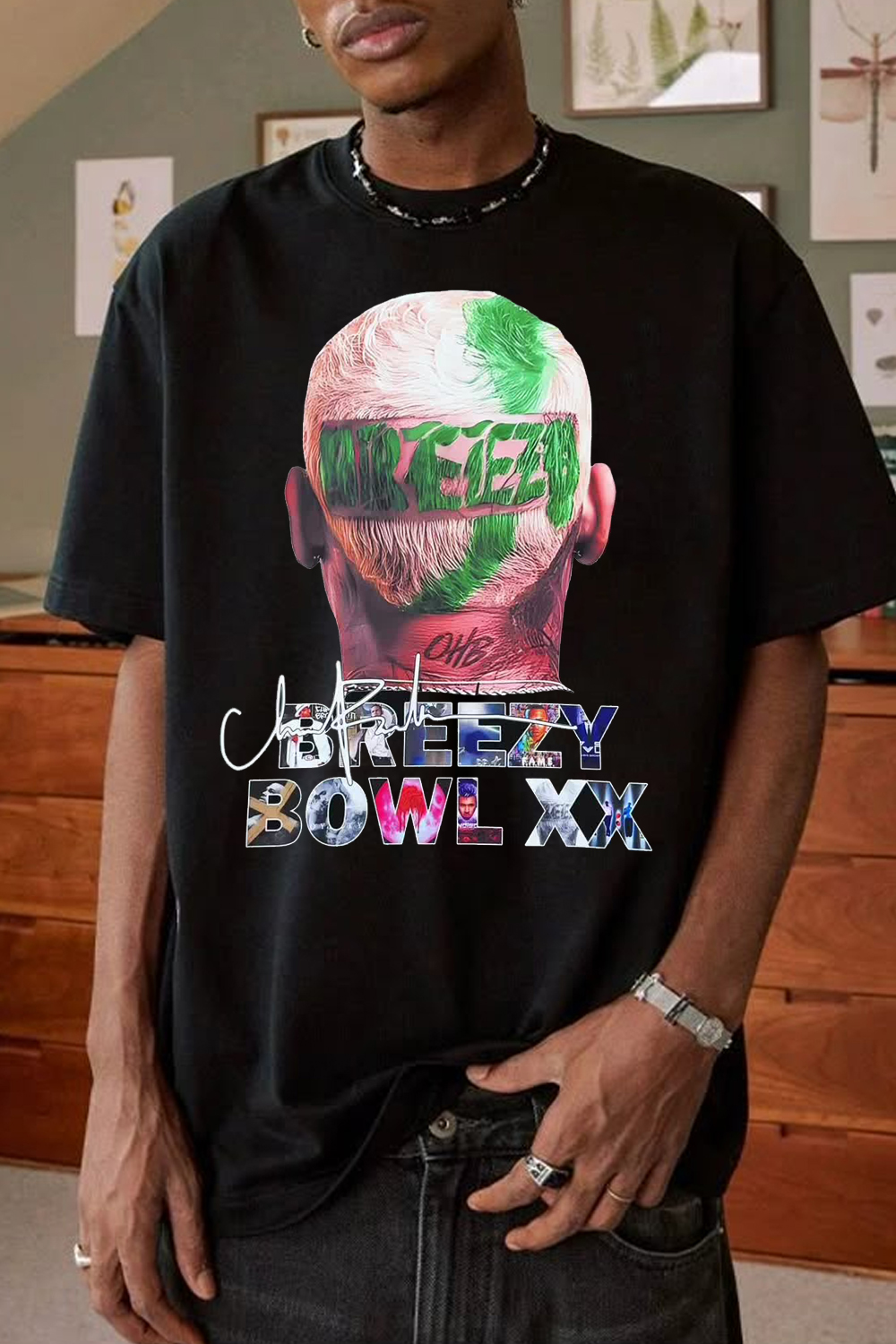 I love Chris Brown Men's T-shirt