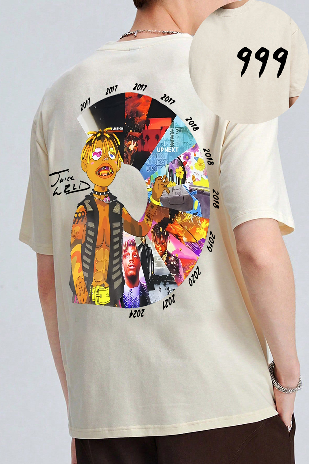 Juice Wrld 999 Album Legend Never Dies Tee For Men