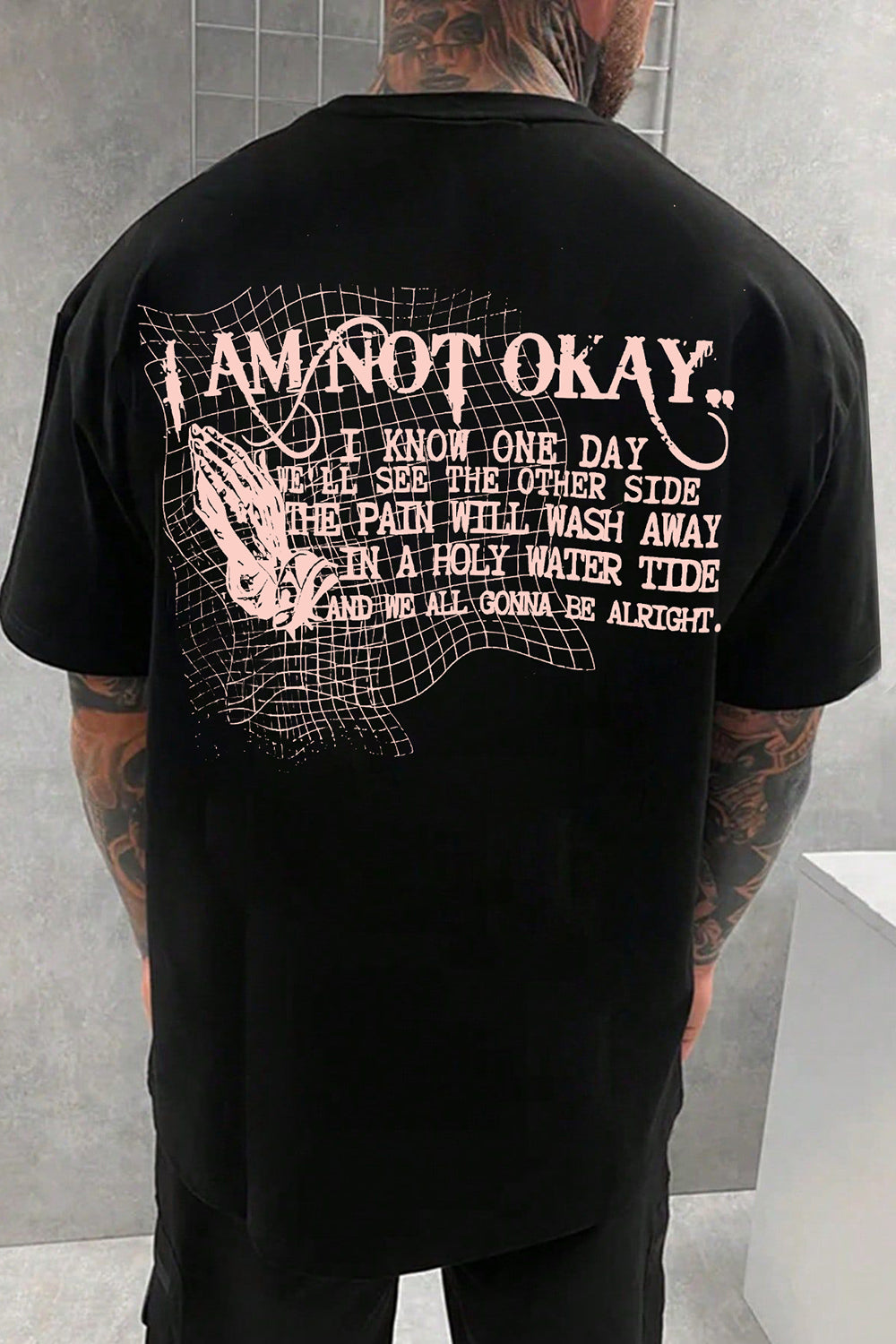 Jelly Roll I am Not Okay Graphic Tee For Men