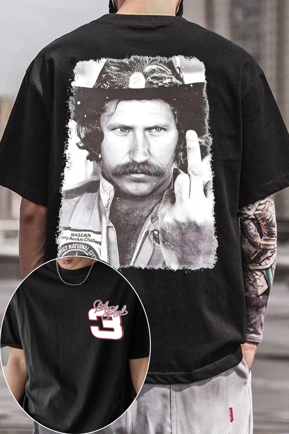 G. O.A.T. 🖤🏁 T-shirt