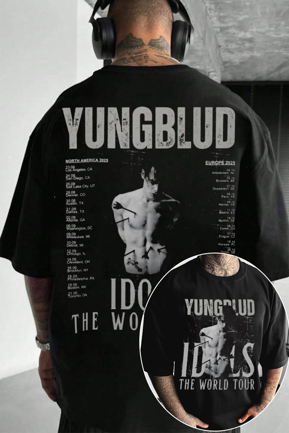 yungblud style  shirt